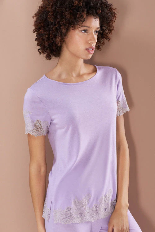 Luxe Shangri-La TENCEL™ Short Sleeve PJ Basics