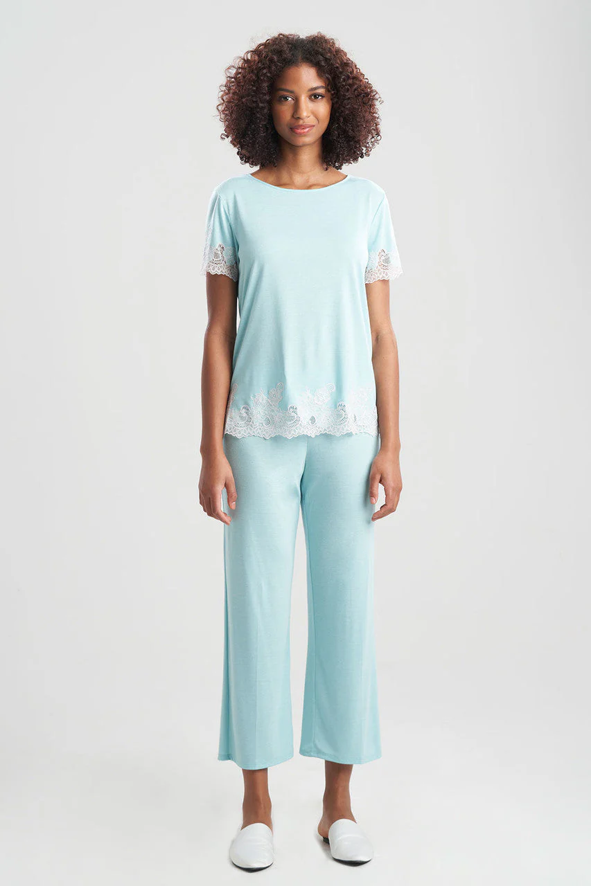 Luxe Shangri-La TENCEL™ Short Sleeve PJ Basics - Image 3