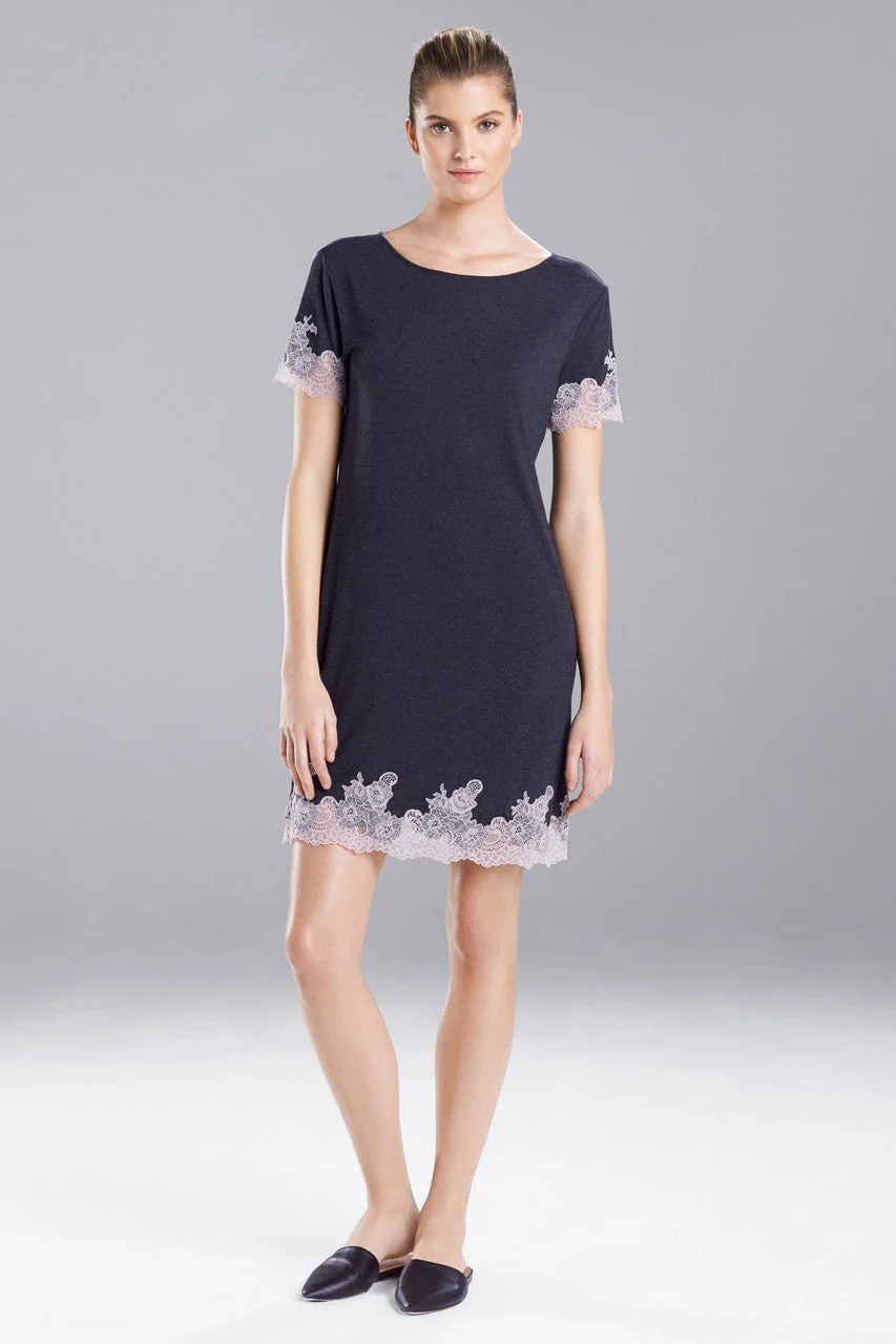 Luxe Shangri-La TENCEL™ Short Sleeve Sleepshirt - Image 2