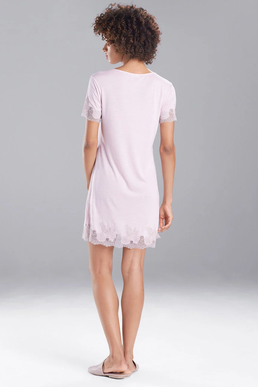 Luxe Shangri-La TENCEL™ Short Sleeve Sleepshirt - Image 3