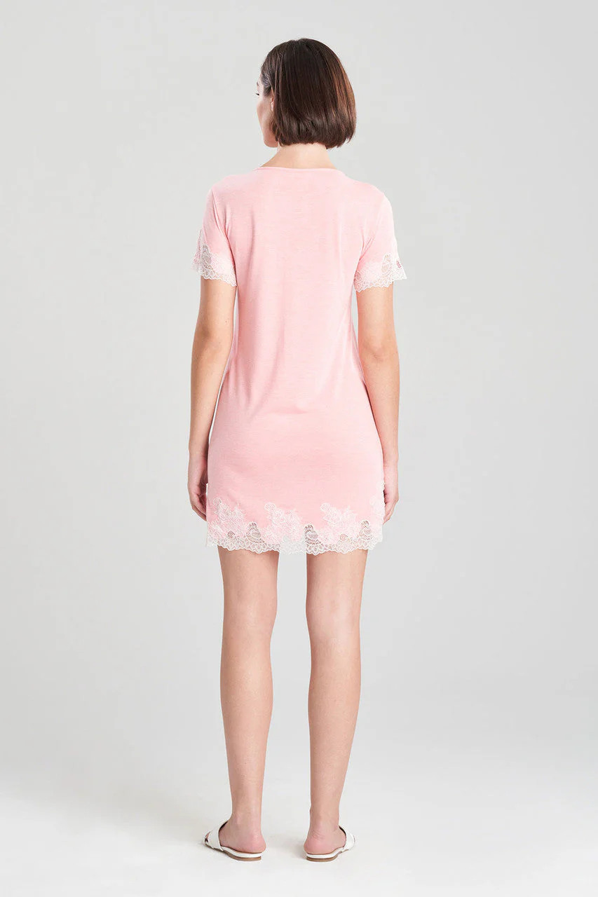 Luxe Shangri-La TENCEL™ Short Sleeve Sleepshirt - Image 3