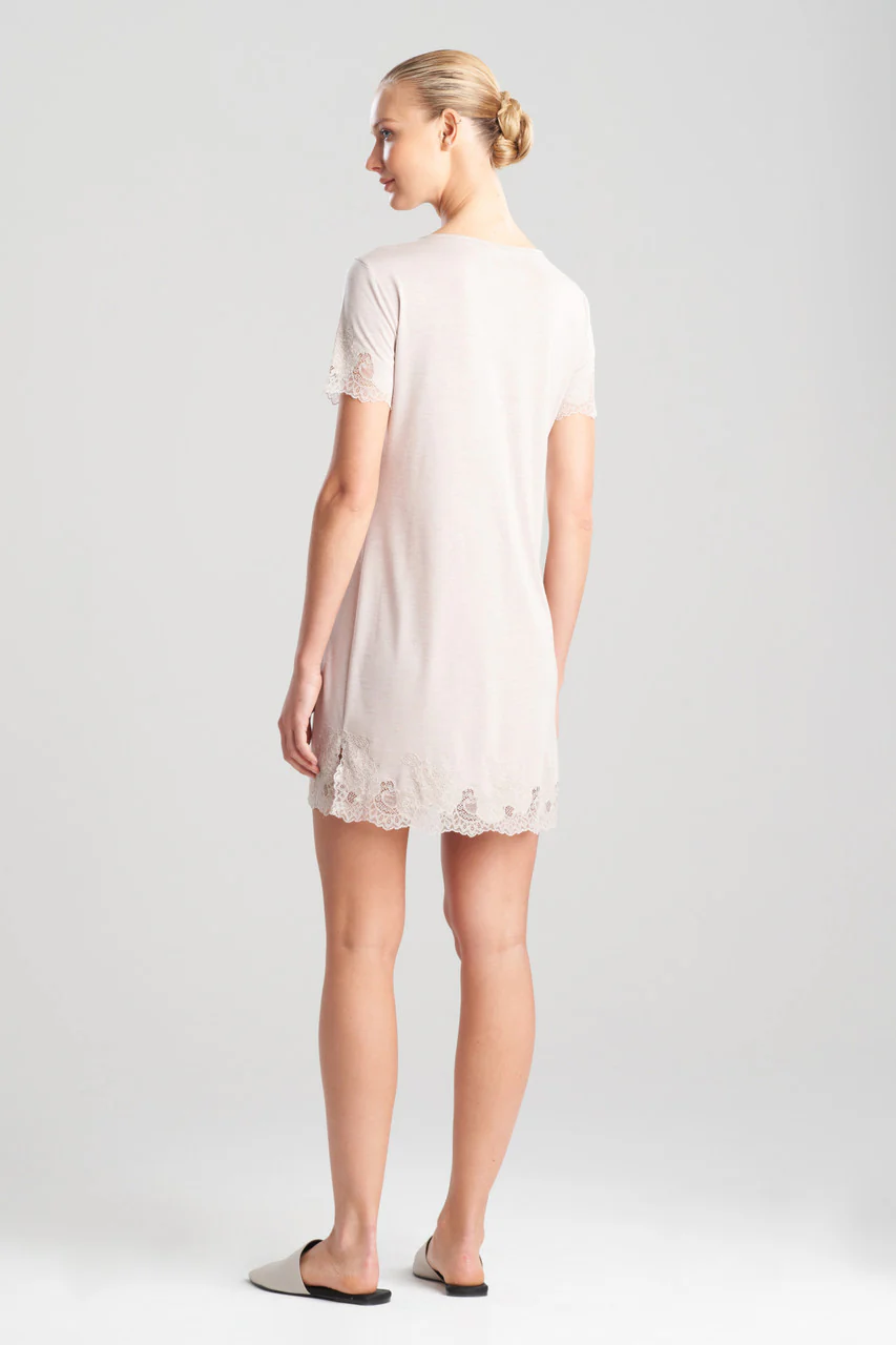 Luxe Shangri-La TENCEL™ Short Sleeve Sleepshirt - Image 2