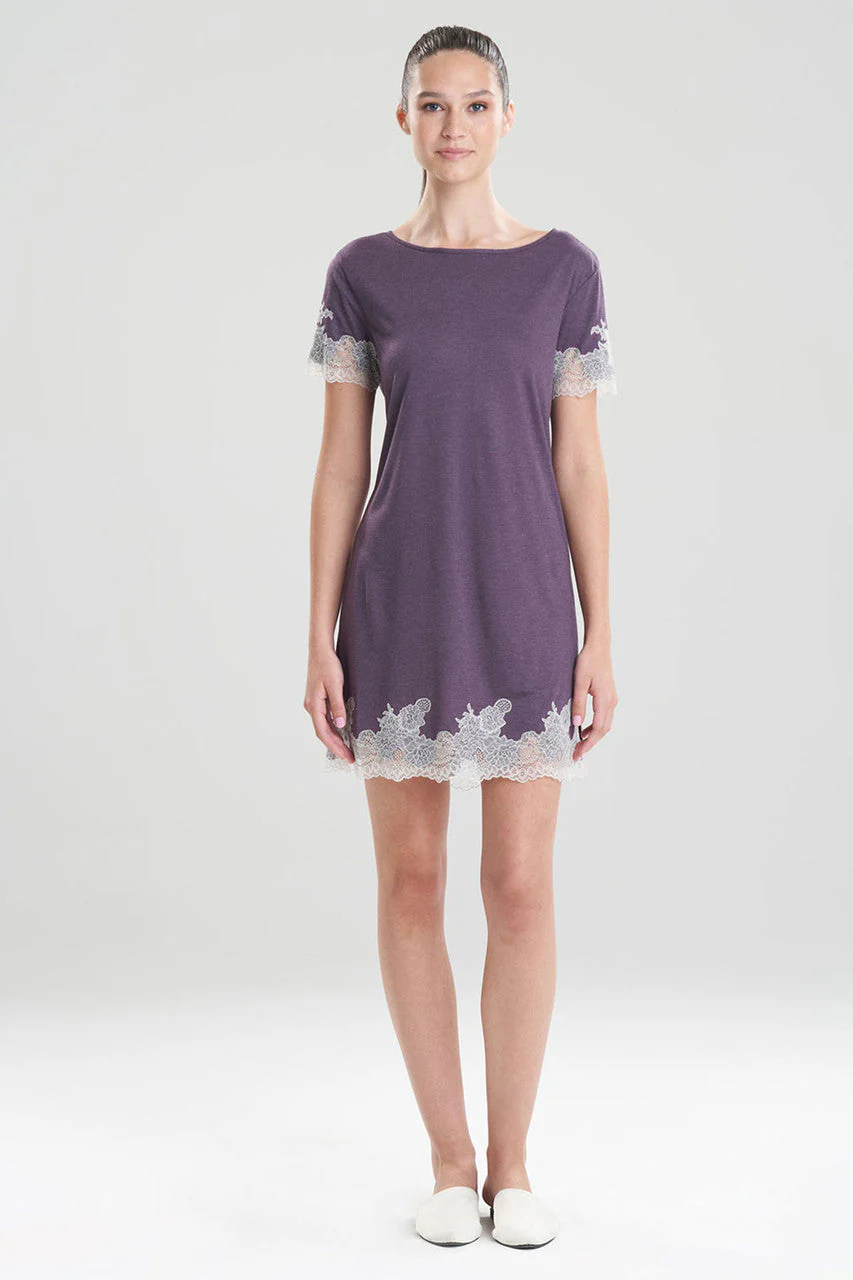 Luxe Shangri-La TENCEL™ Short Sleeve Sleepshirt - Image 3