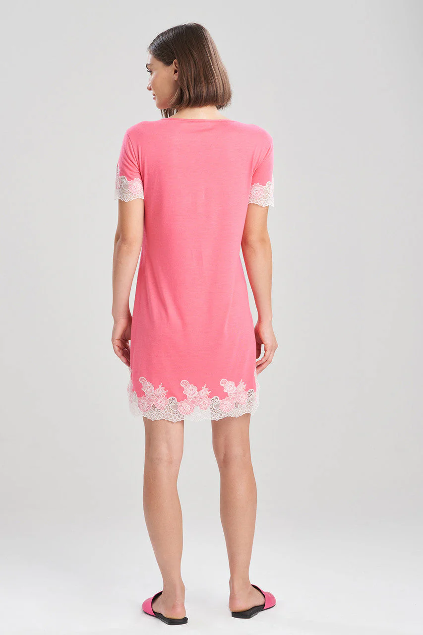 Luxe Shangri-La TENCEL™ Short Sleeve Sleepshirt - Image 3