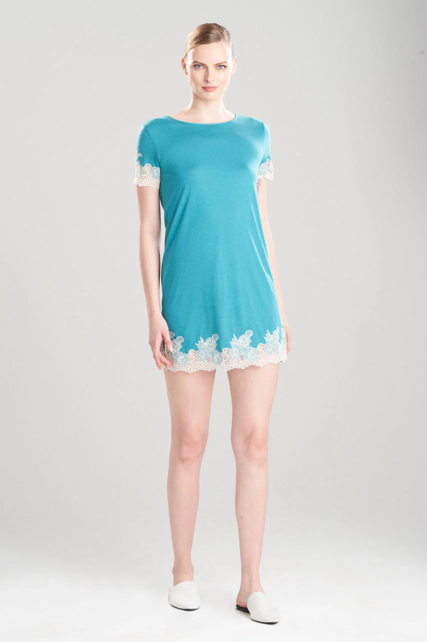 Luxe Shangri-La TENCEL⢠Short Sleeve Sleepshirt - Image 2