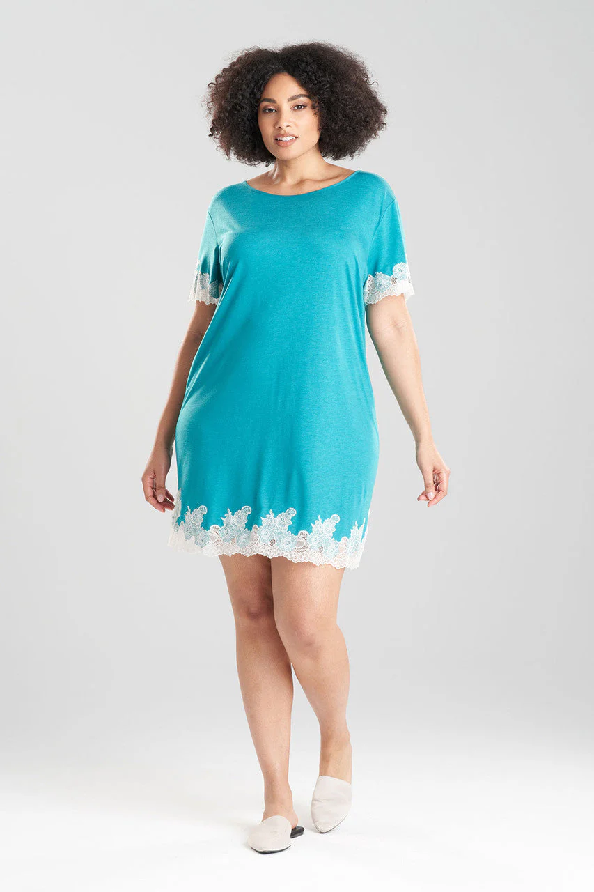 Luxe Shangri-La TENCEL⢠Short Sleeve Sleepshirt - Image 4