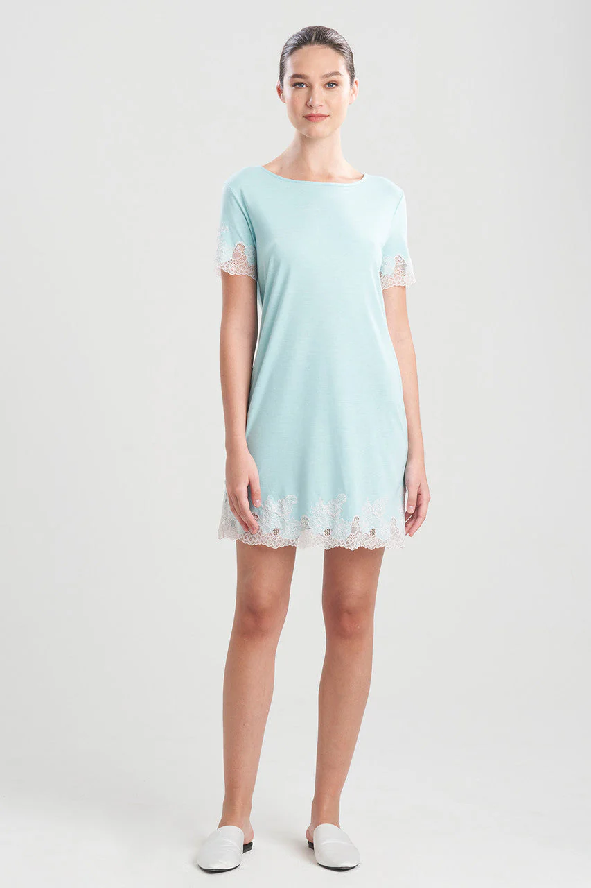 Luxe Shangri-La TENCEL™ Short Sleeve Sleepshirt - Image 2