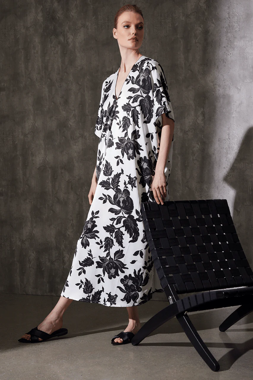 Mantilla Cocoon Caftan - Image 6