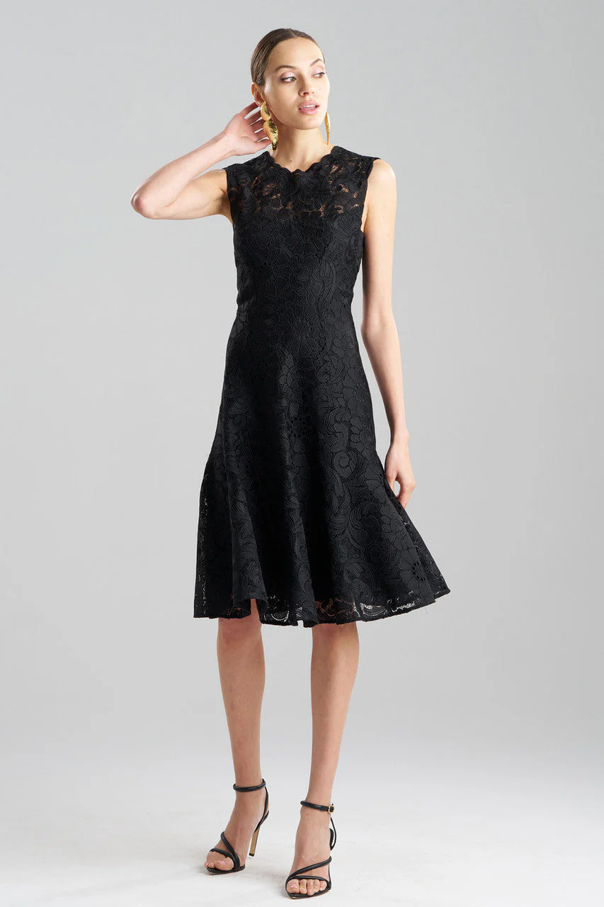 Mantilla Lace Sleeveless Dress - Image 2