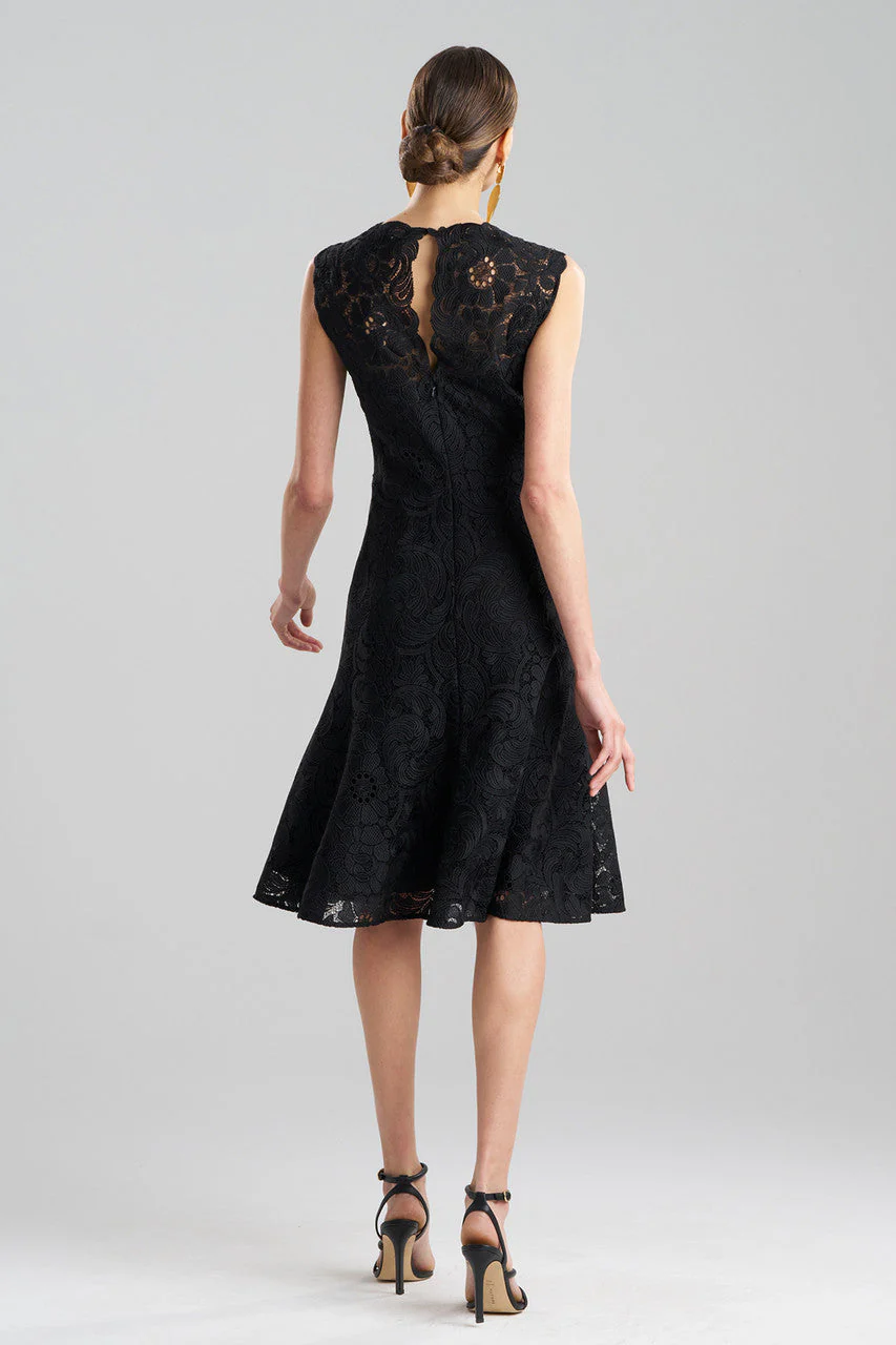 Mantilla Lace Sleeveless Dress - Image 3