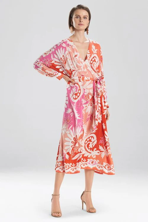 Mantilla Scroll Beaded Maxi Dress