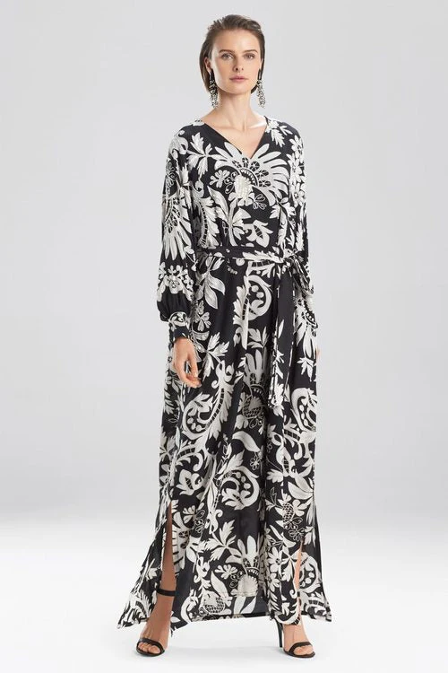 Mantilla Scroll Maxi Dress - Image 7
