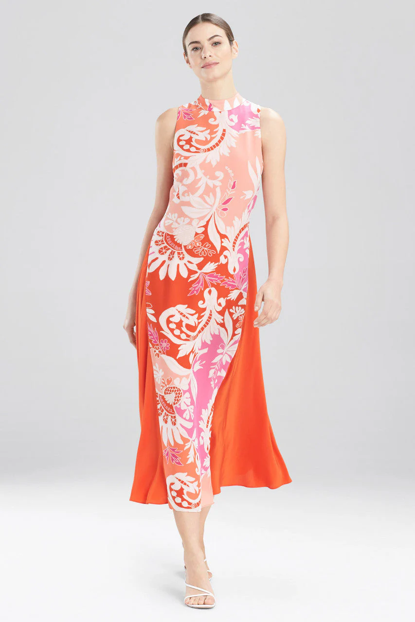 Mantilla Scroll Sleeveless Dress - Image 3