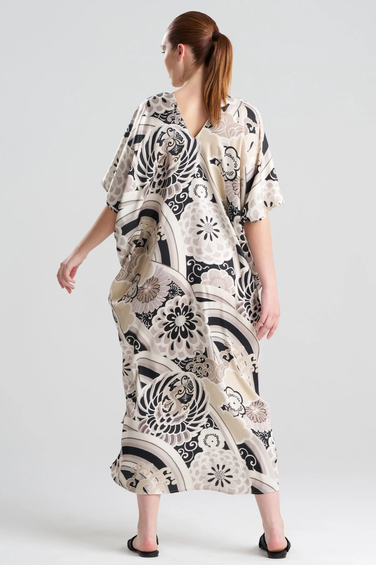 Medallion V-Neck Caftan - Image 2