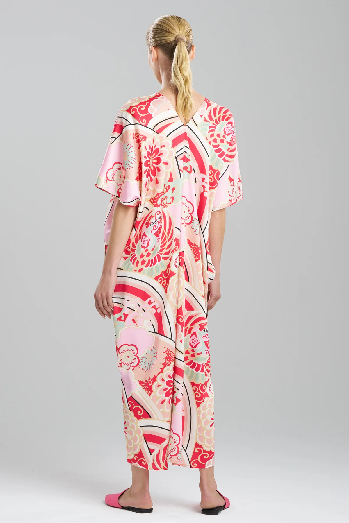 Medallion V-Neck Caftan - Image 3