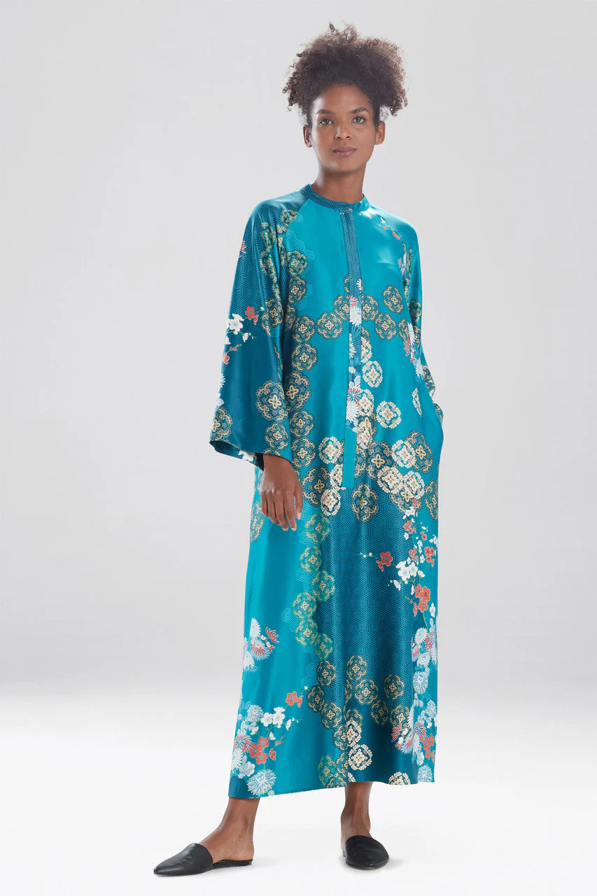 Medallion Zip Placket Caftan - Image 2