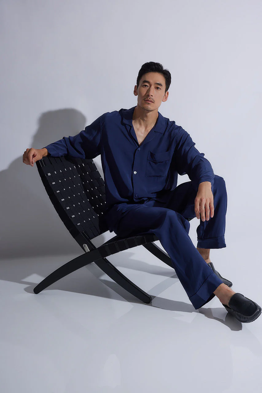 Mens Silk Notch PJ - Image 2