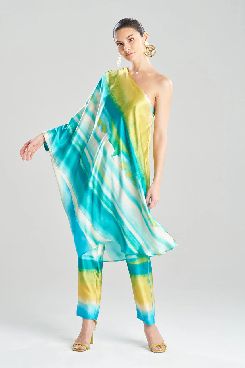 Minako Silk One Shoulder Tunic - Image 3