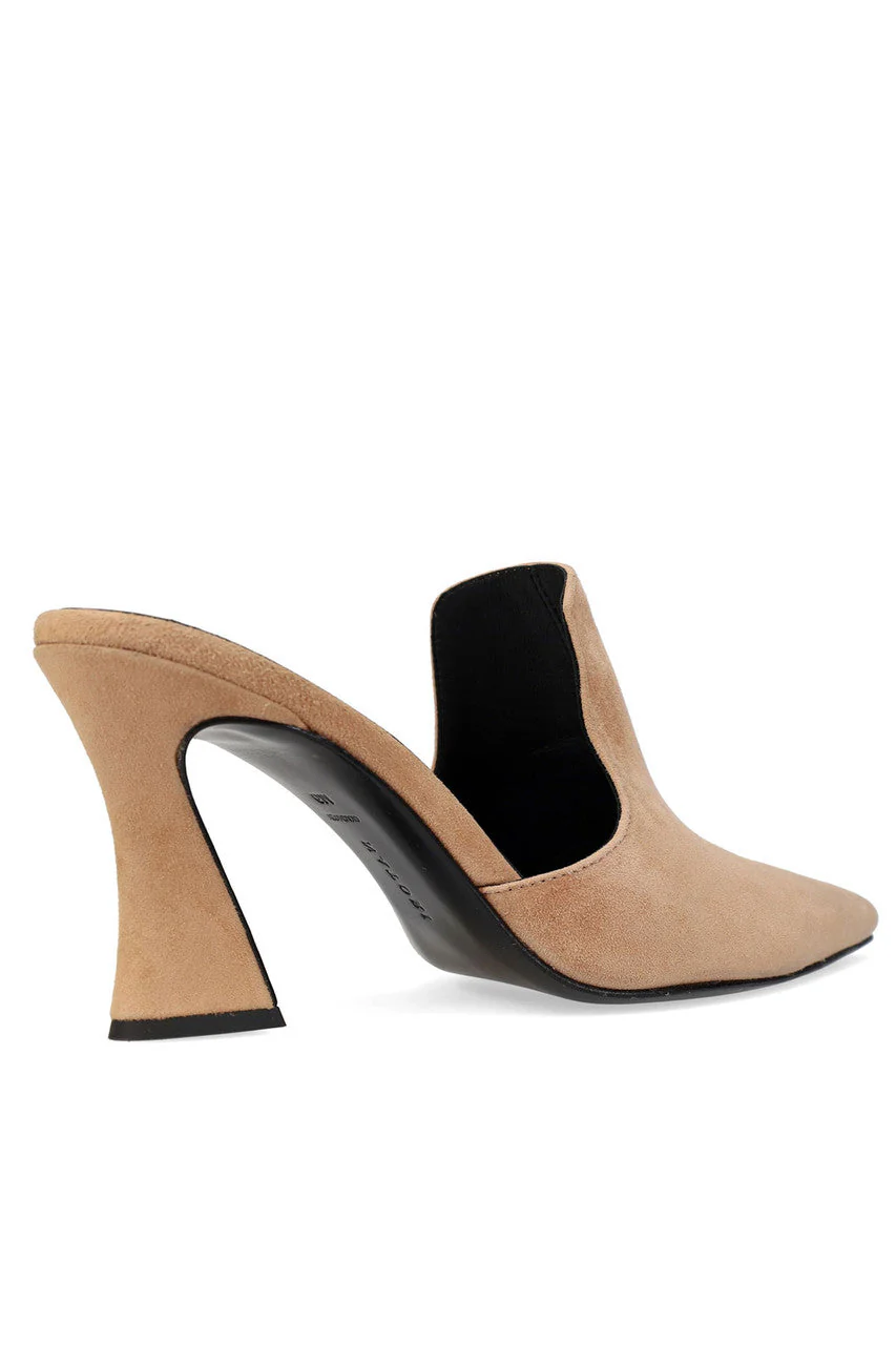 Minh Suede Heel Mule - Image 3