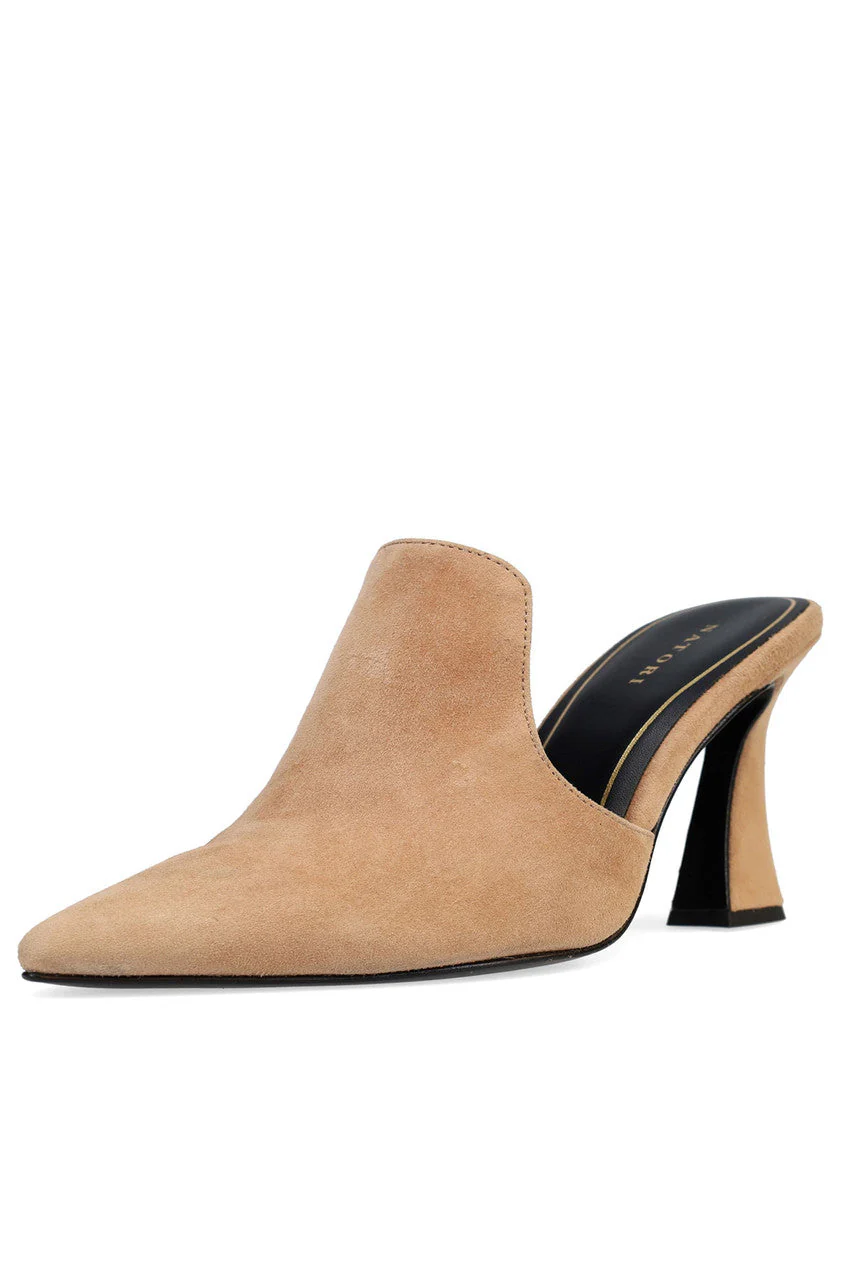 Minh Suede Heel Mule - Image 5