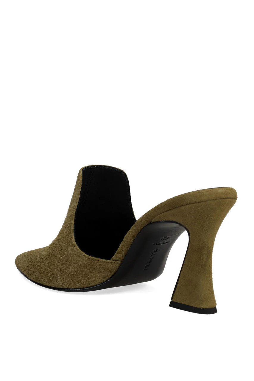 Minh Suede Heel Mule - Image 2