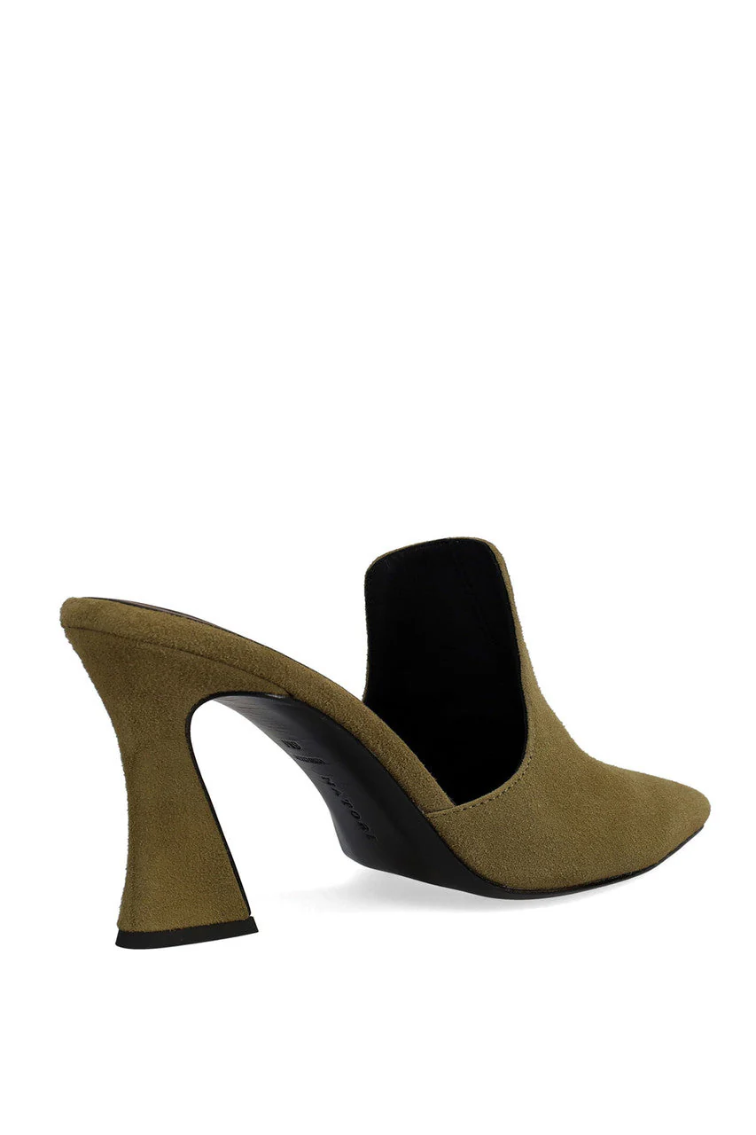 Minh Suede Heel Mule - Image 5
