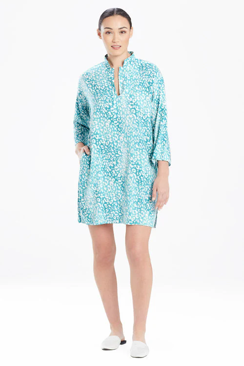 Misty Leopard Challis Sleepshirt - Image 7