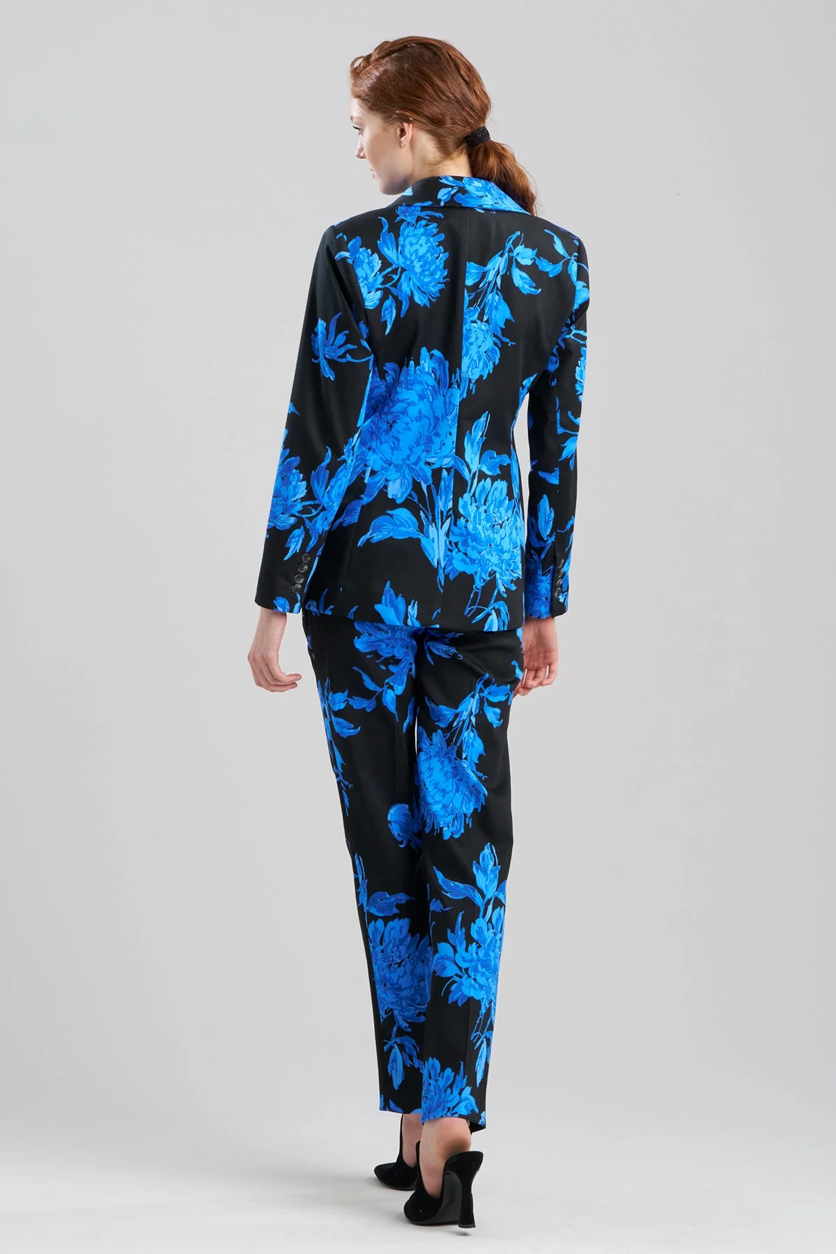 Miyako Printed Cotton Chino Blazer - Image 3