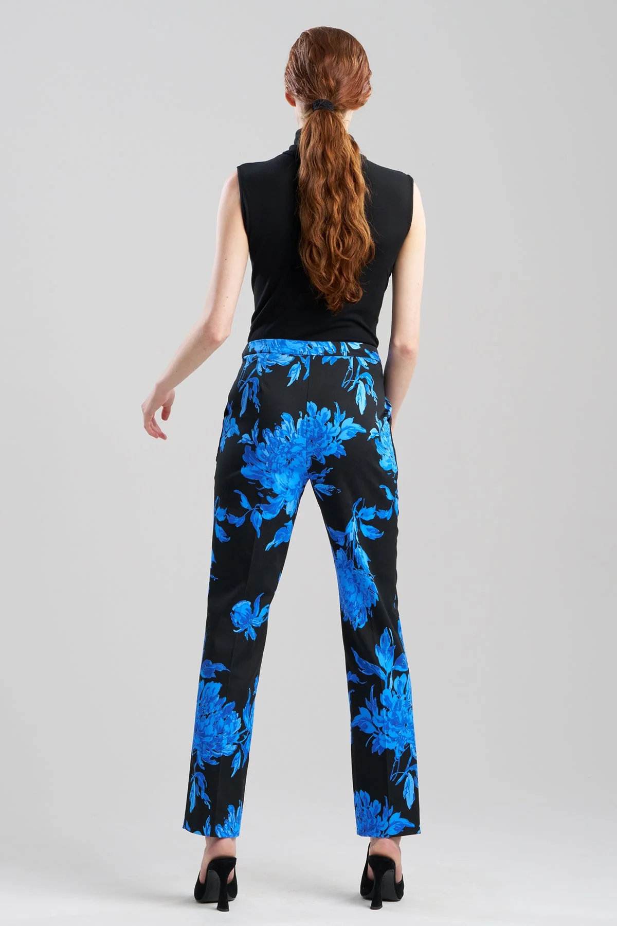 Miyako Printed Cotton Chino Tapered Pants - Image 3
