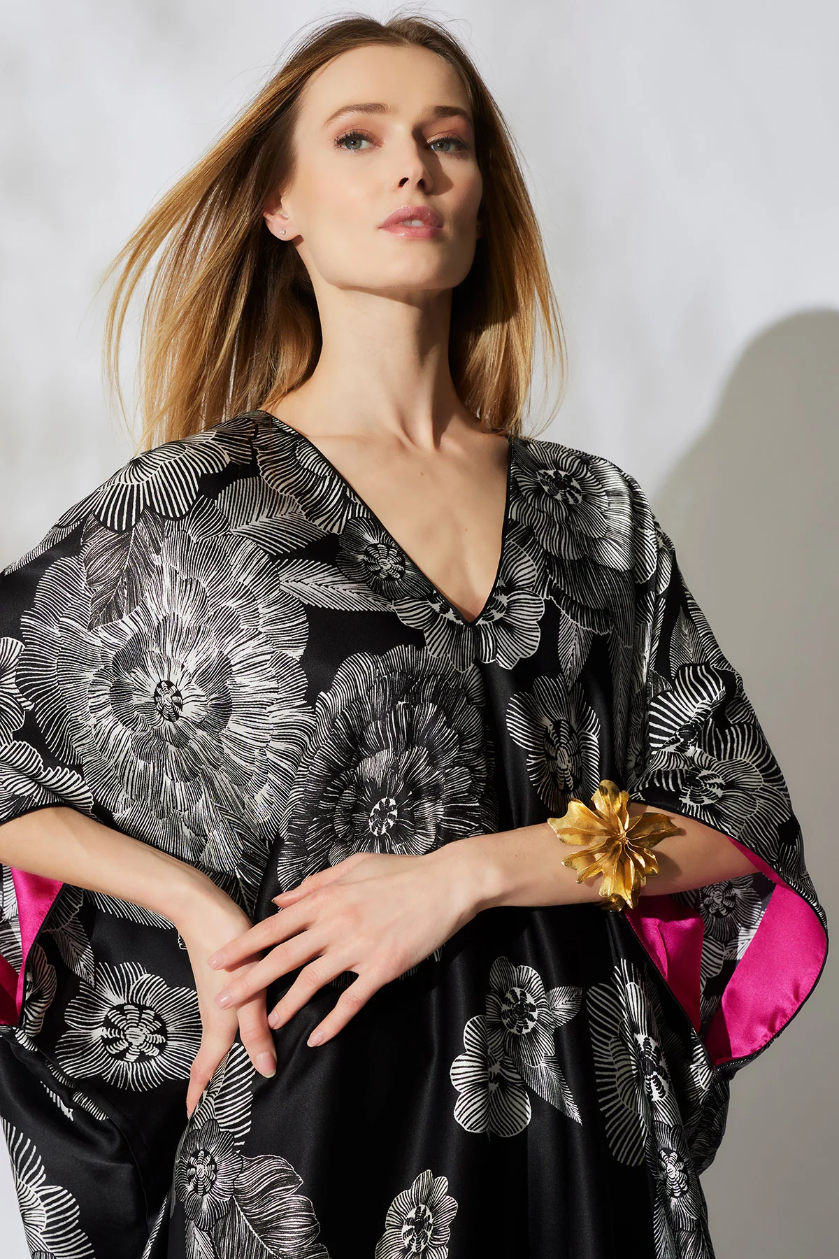Miyoshi Cocoon Silk Caftan - Image 4