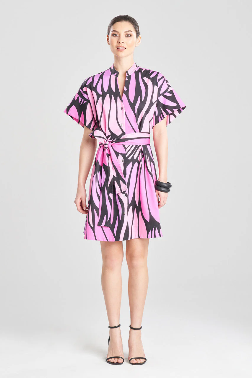 Nagashi Cotton Chino Belted Shirtdress - Image 3