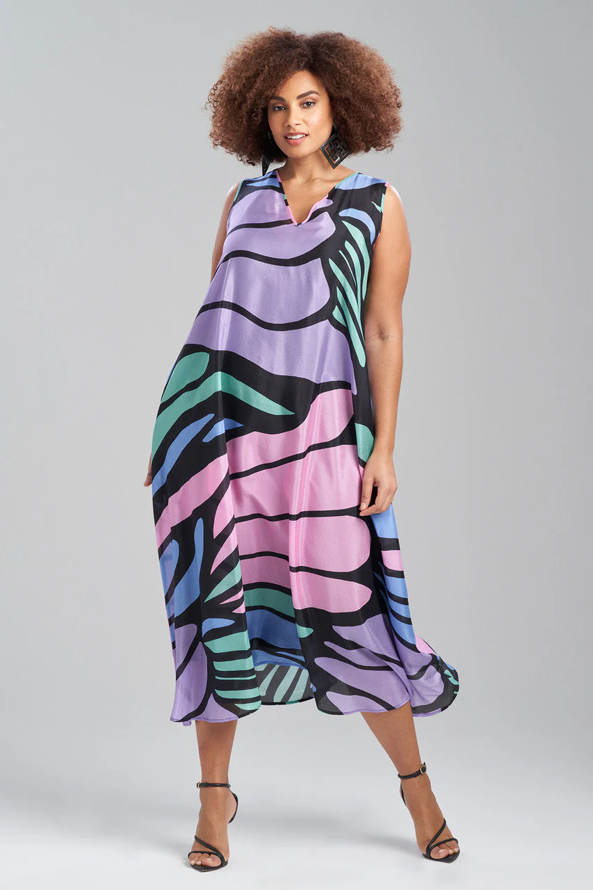 Nagashi Obi Silk Dress - Image 4