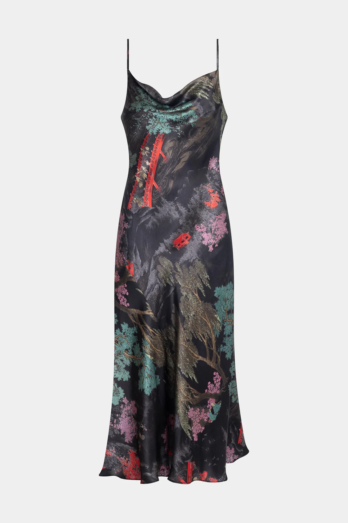 Nara Silk Slip Dress - Image 5