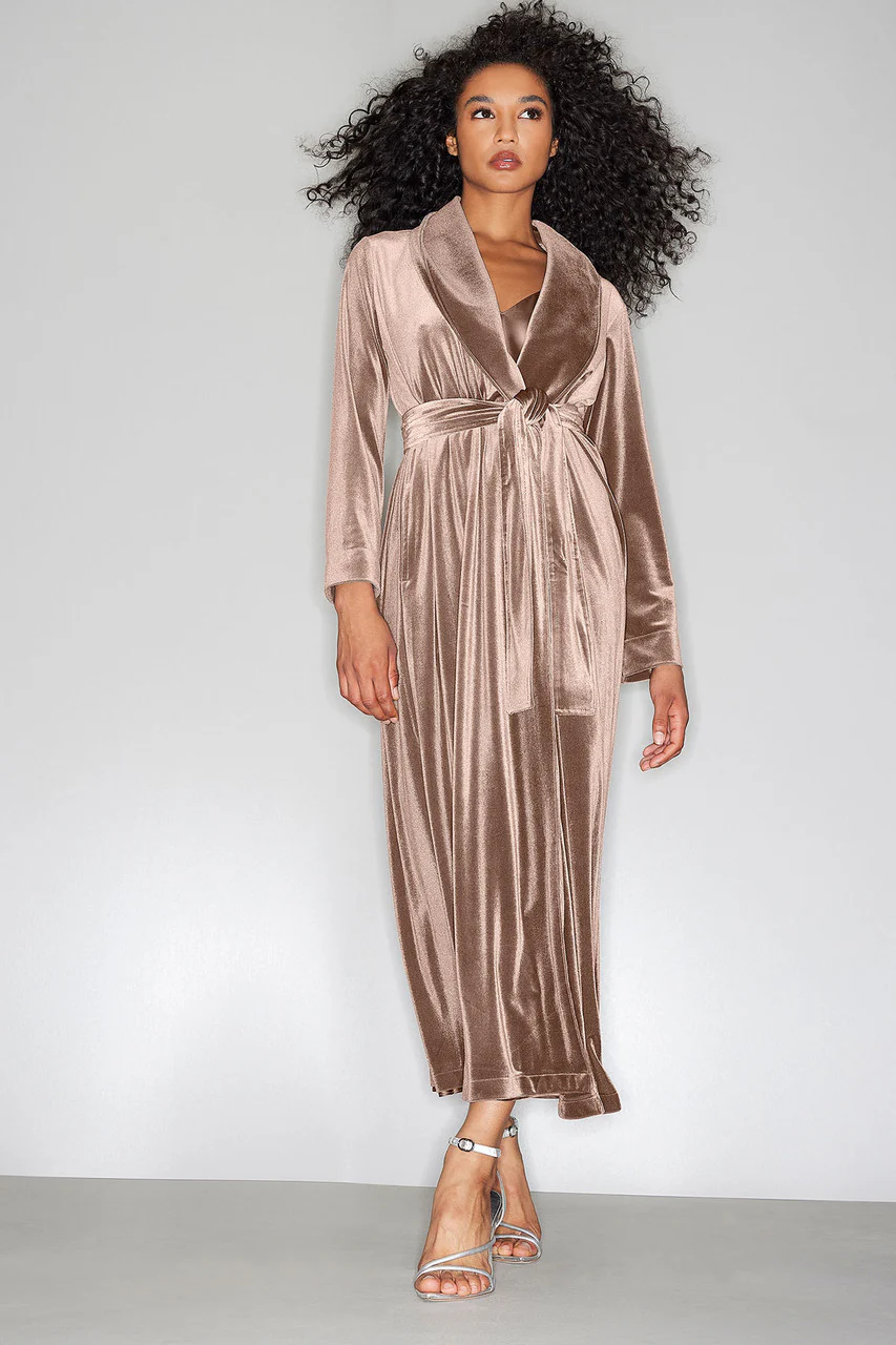 Natalie Velvet Robe - Image 4