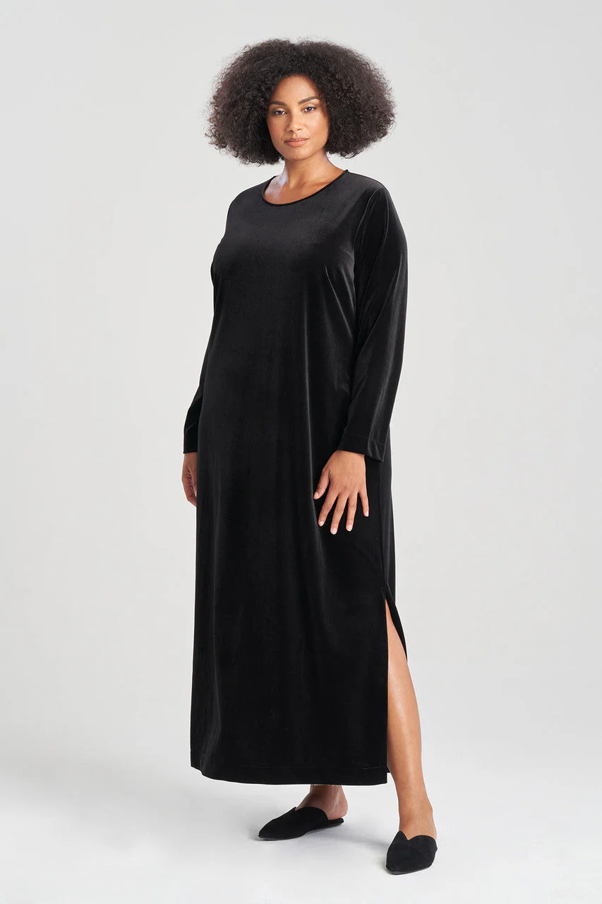 Natalie Velvet Lounger - Image 3