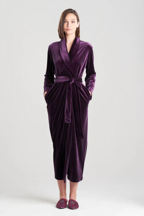 Natalie Velvet Robe