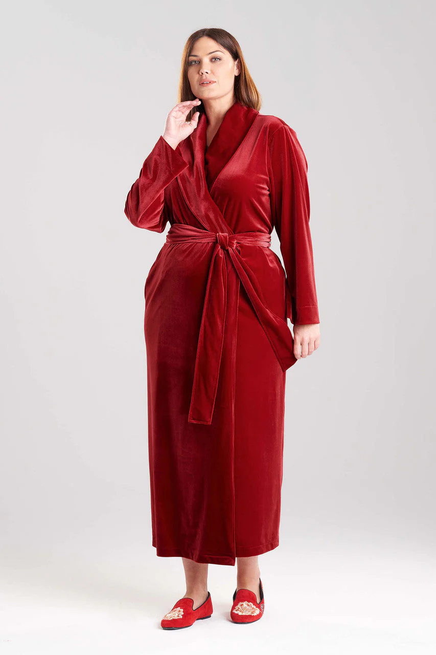 Natalie Velvet Robe - Image 4
