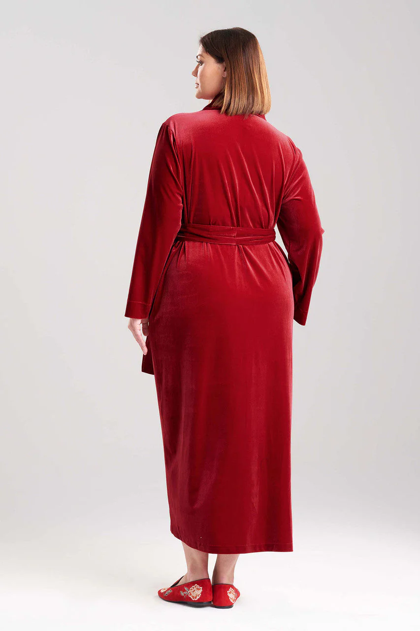 Natalie Velvet Robe - Image 5