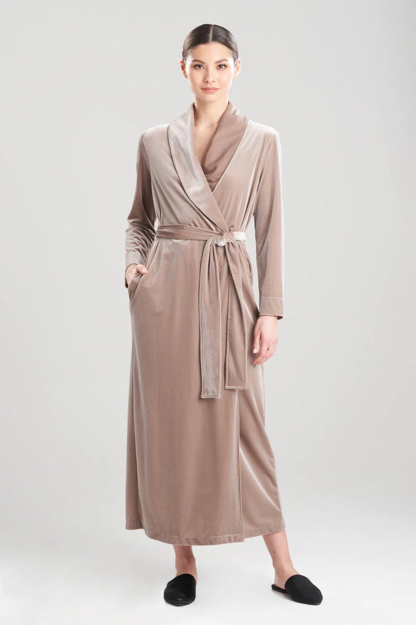 Natalie Velvet Robe - Image 2