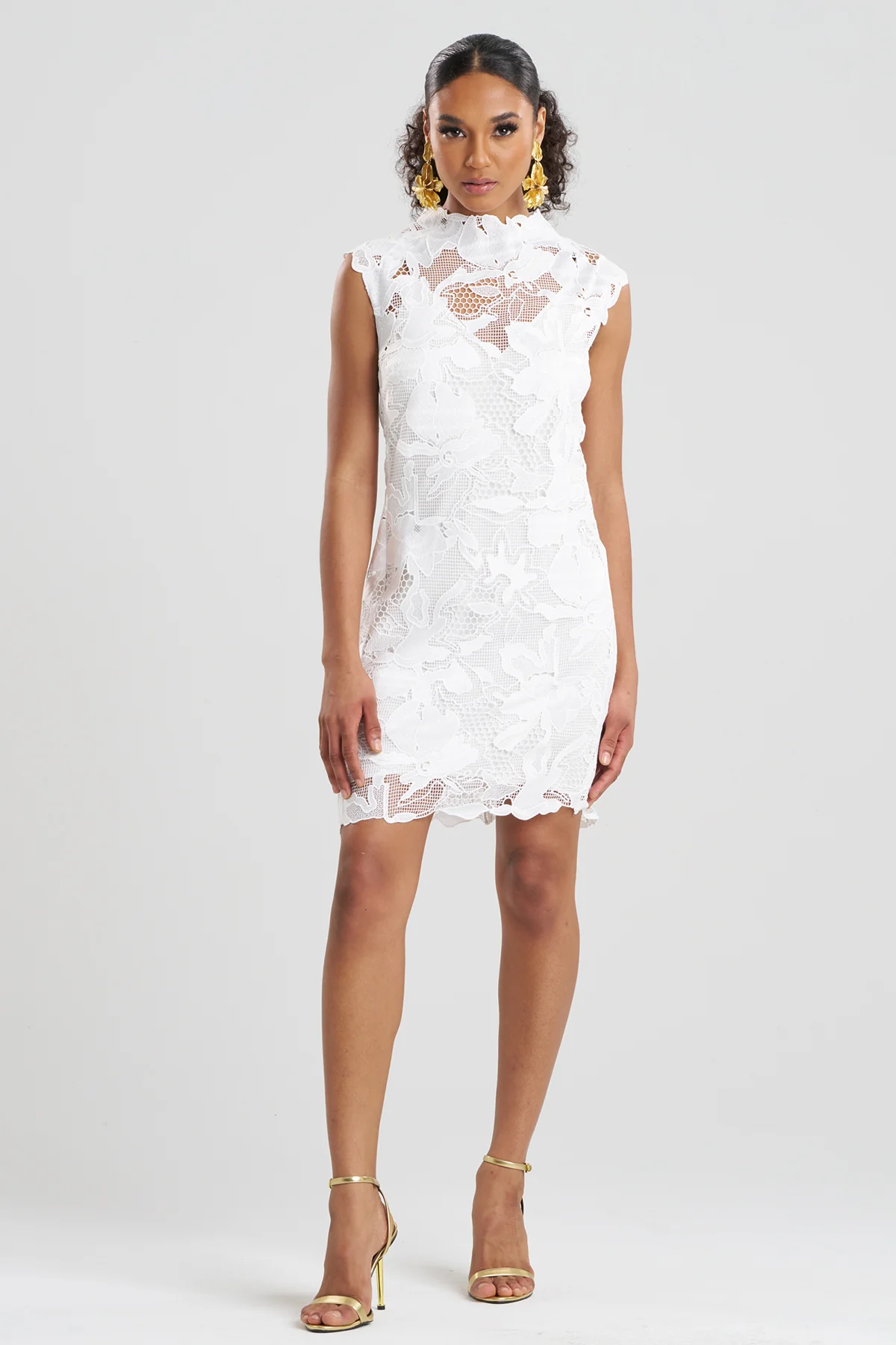 Nishi Lace Sheath Dress