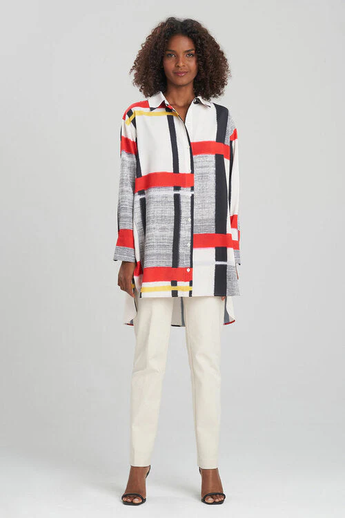 Nobu Silky Soft Oversized Shirt - Image 8