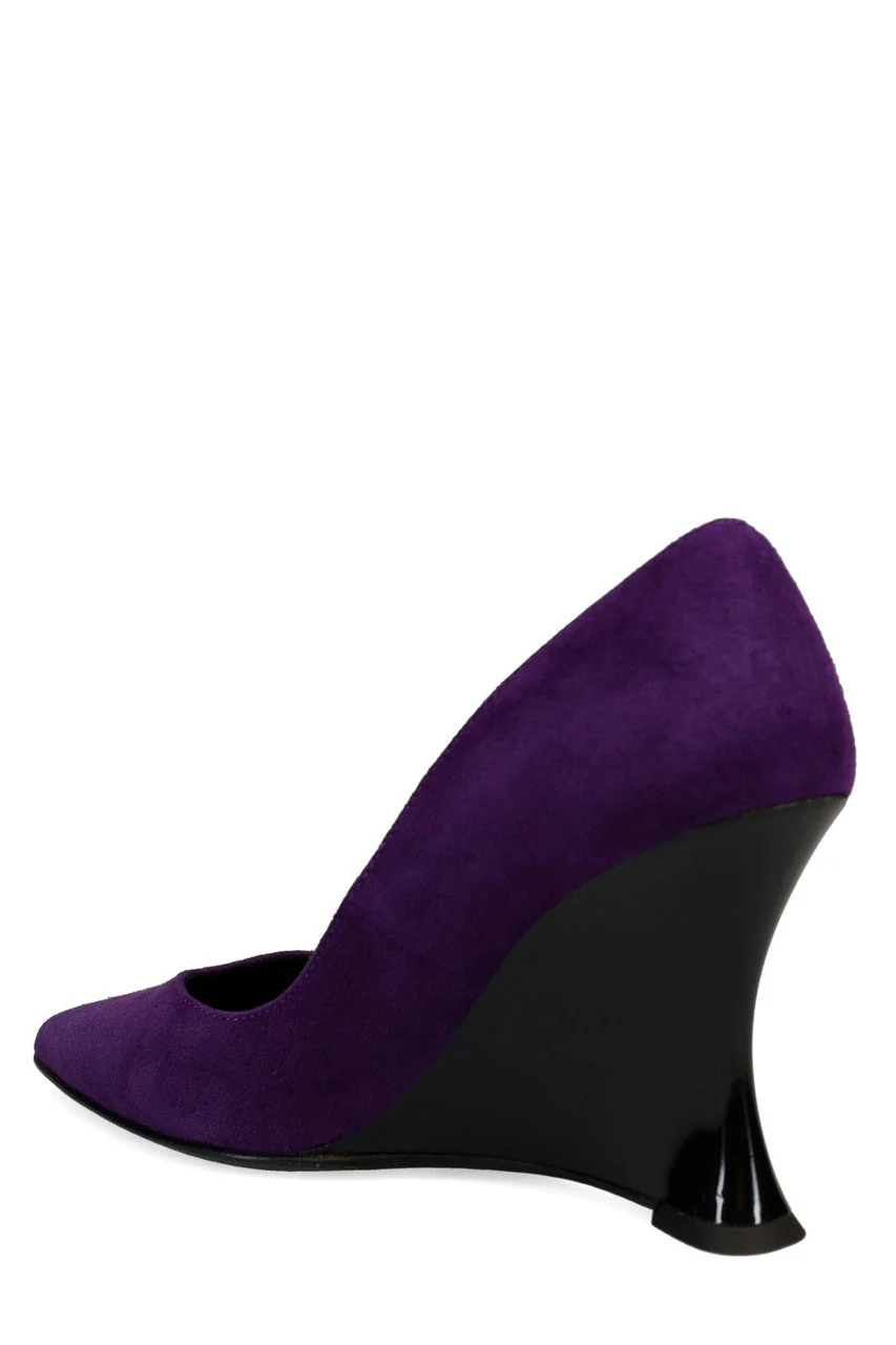 Nori Suede Wedge Pump - Image 6