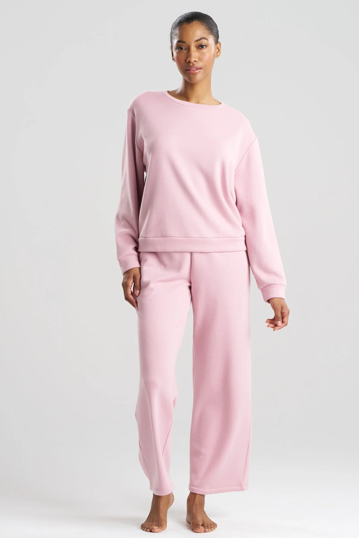 Nova Cozy Brushed Knit Everywhere Crew Neck Top - Image 2