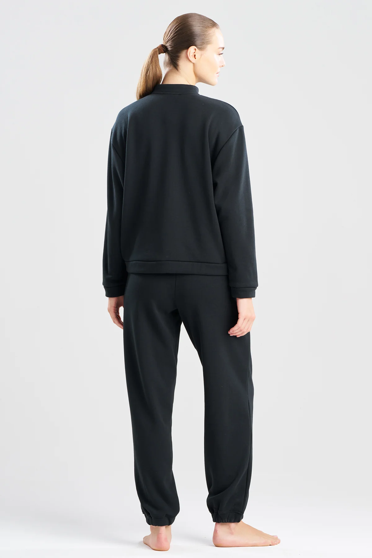 Nova Cozy Brushed Knit Everywhere Zip Up Top - Image 2