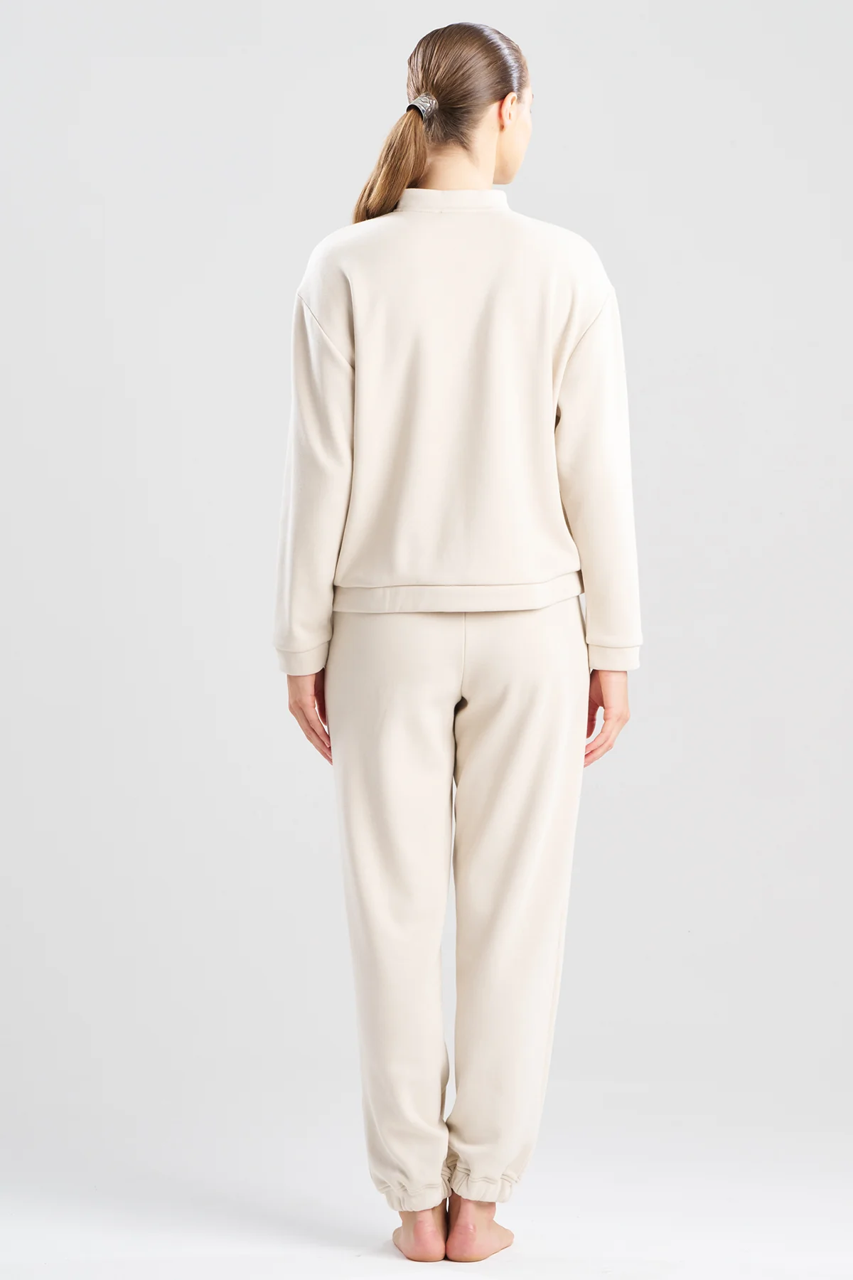 Nova Cozy Brushed Knit Everywhere Zip Up Top - Image 2