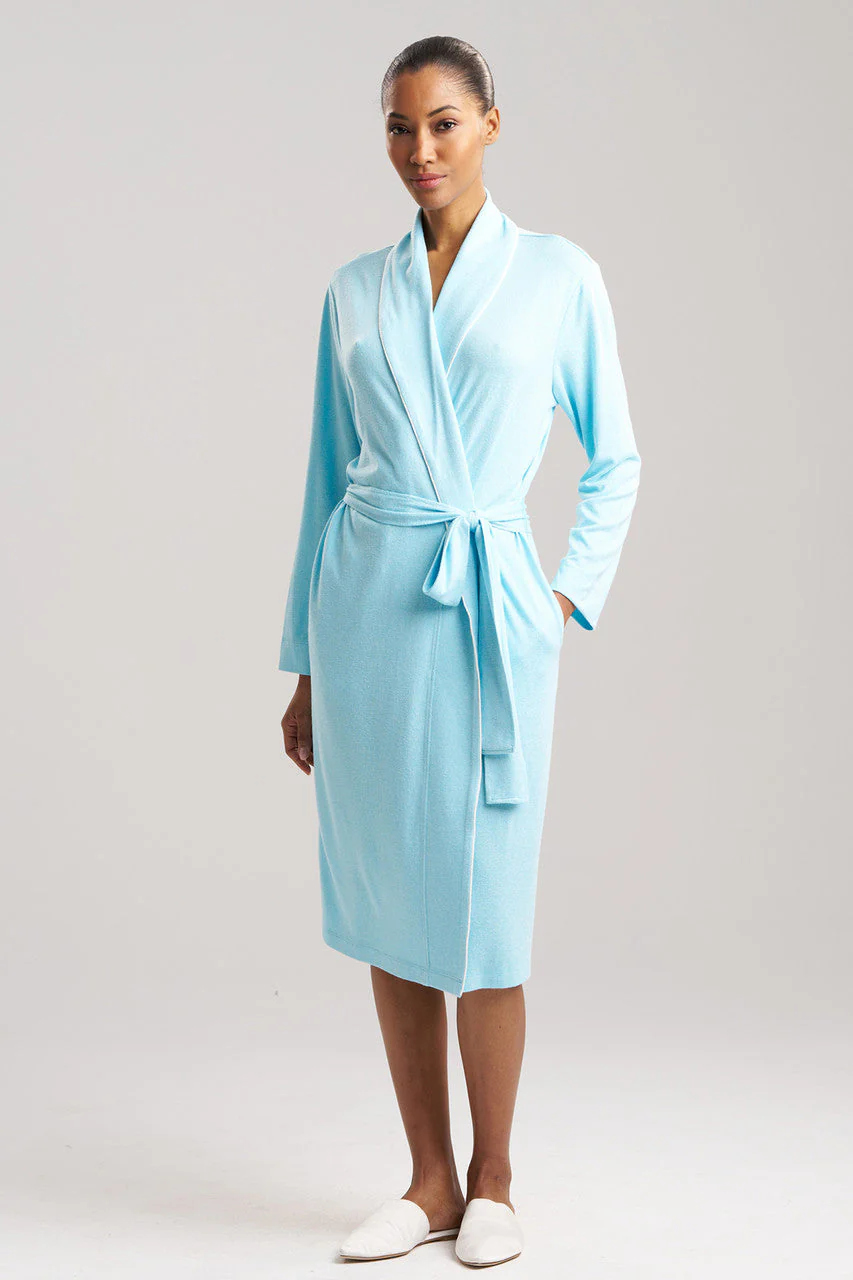 Oasis Piped Collar Robe