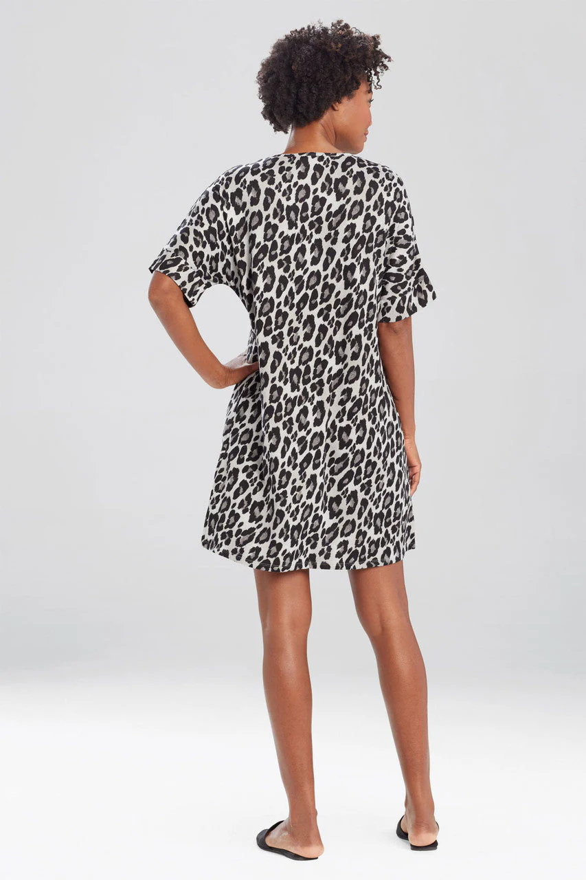 Ombre Leopard Tunic Caftan - Image 3