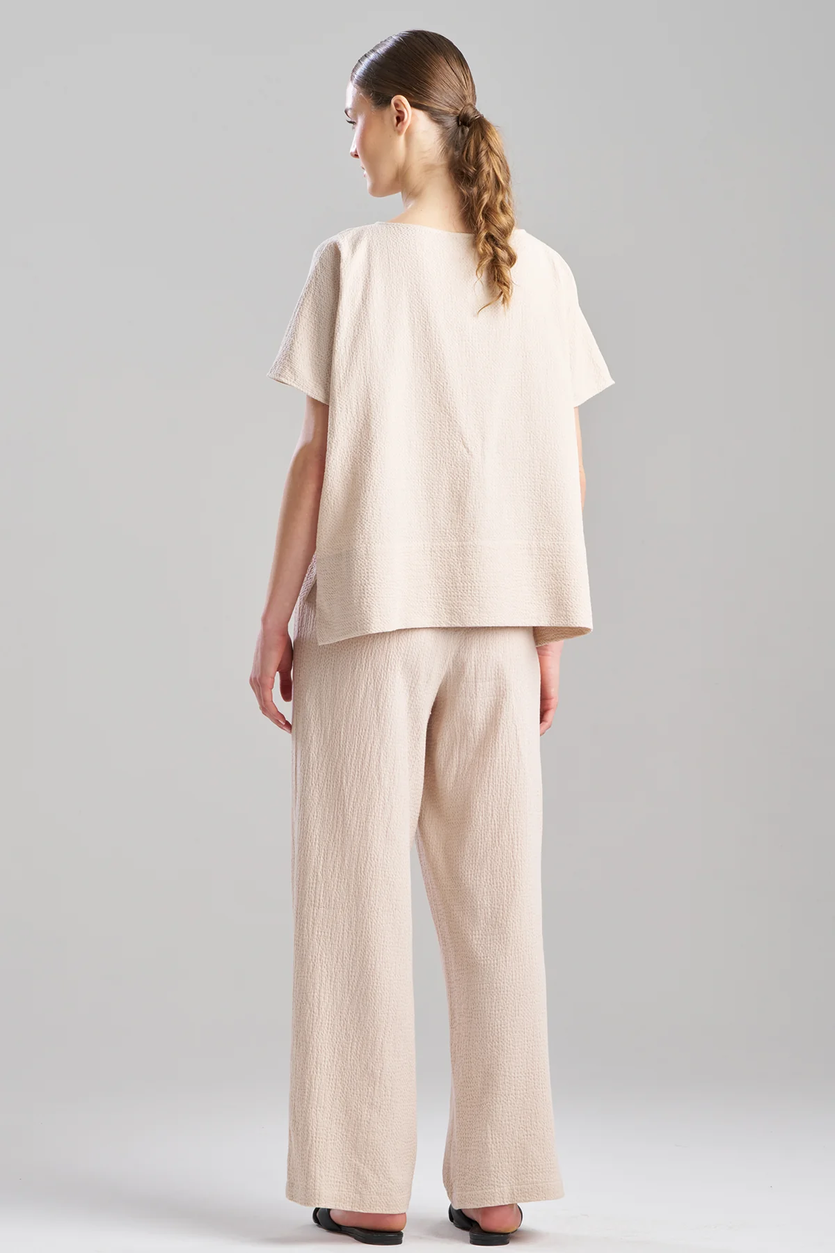 Onsen Cotton Wedge Top - Image 2