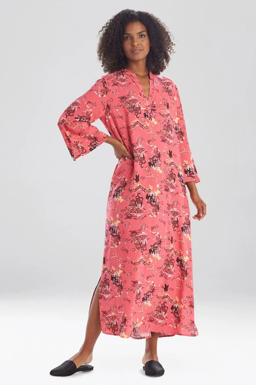 Pagoda Challis Caftan - Image 9