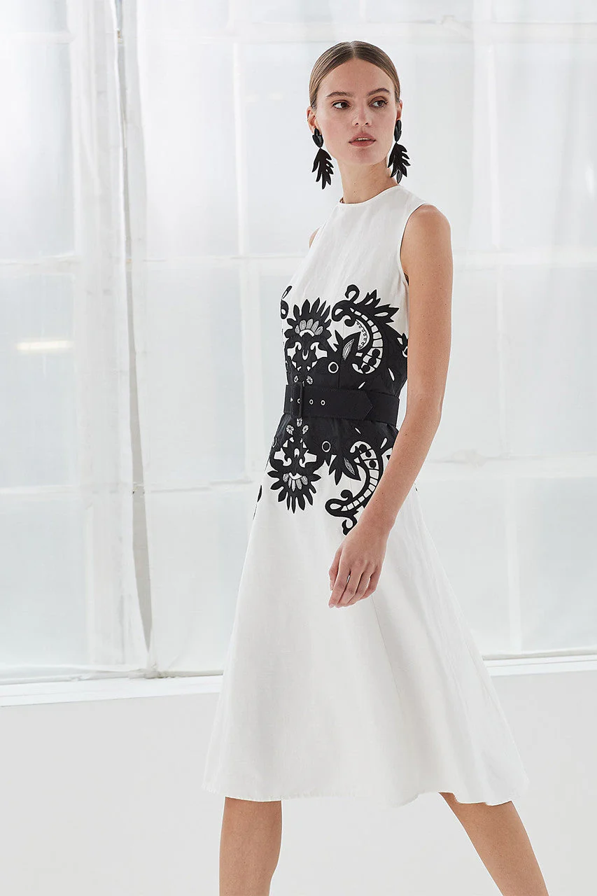 Paloma Applique Dress - Image 3